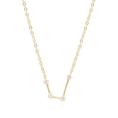 Aquarius Zodiac Constellation Necklace