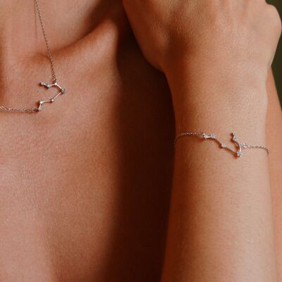 Bracelet Constellation du Zodiaque Gémeaux