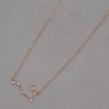 Collier Constellation du Zodiaque Gémeaux 4