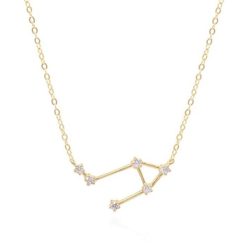 Libra Zodiac Constellation Necklace