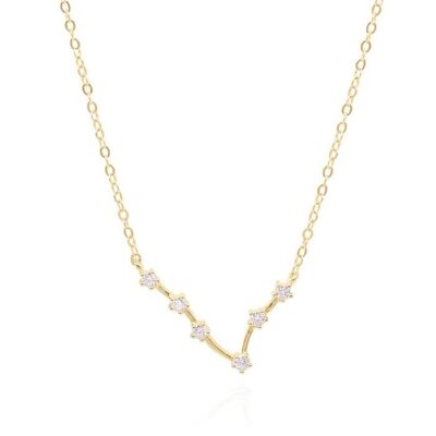 Pisces Zodiac Constellation Necklace