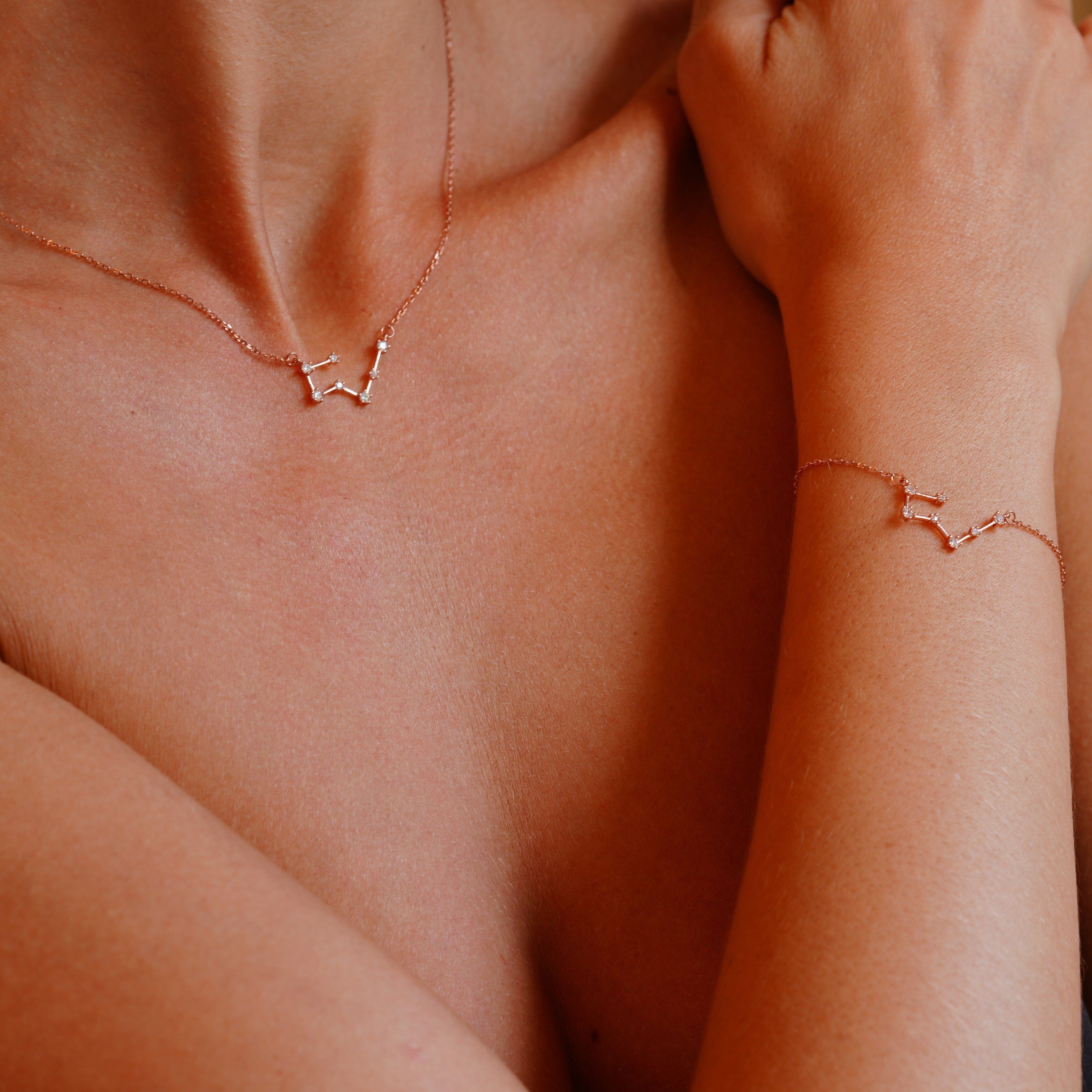 Taurus Zodiac Constellation Bracelet