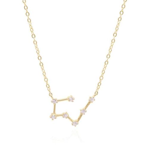 Taurus Zodiac Constellation Necklace