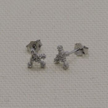 Boucles d'oreilles Constellation du Zodiaque Vierge 2