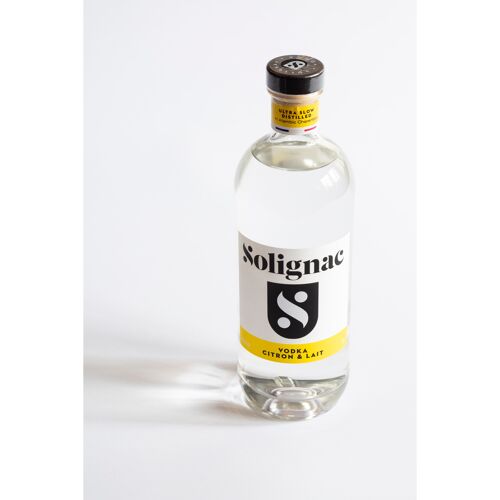 Vodka Solignac Citron & lait 70cl