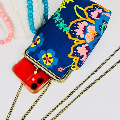 EMILY- Retro style phone case with shoulder strap