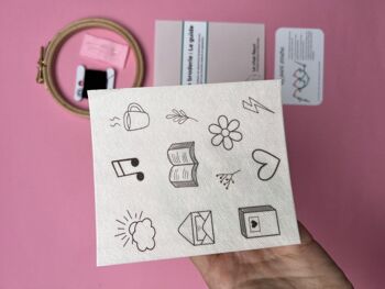 Kit de broderie - Mini dessins 2