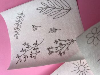 Embroidery kit - Plants 5