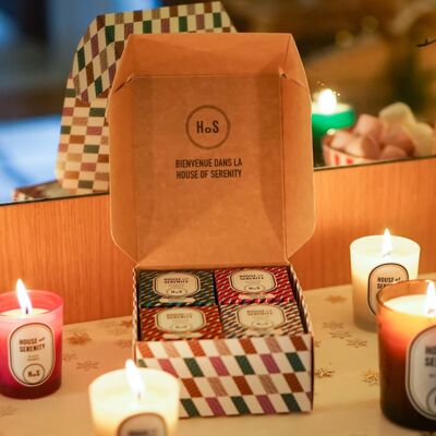 ARTISANAL SCENTED CANDLES GIFT BOX