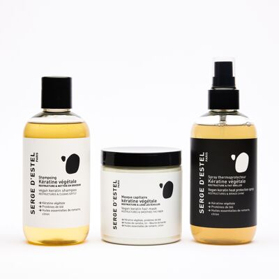 Pack Kératine Cheveux