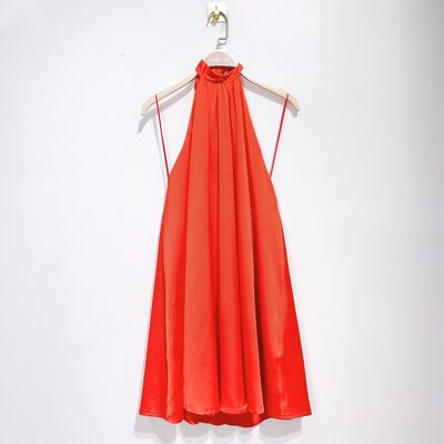 Satin dress - 1295