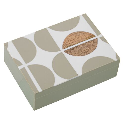 CAJA JOYERO RESINA/MADERA _18X13X5,5CM ST69858