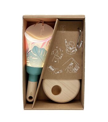 Coffret Lampe Nomade « Passe-Partout » Tropical Mood - Bleu 2