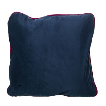 COUSSIN EN VELOURS IMPRIMÉ 45X45CM AVEC FERMETURE ÉCLAIR 45X45CM ST20049 2