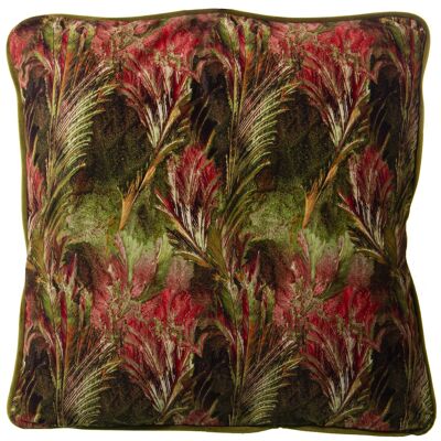 COUSSIN VELOURS IMPRIMÉ 60X60CM AVEC FERMETURE ÉCLAIR 60X60CM ST20041