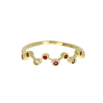 Coloresse gold plated ring