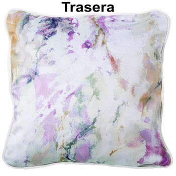 COUSSIN VELOURS 45X45CM LEBRIJA VENISE AVEC ZIPPER 45X45CM, 100% POLY╔STER ST20198 3