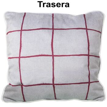 LOVEVENECIA COUSSIN VELOURS 45X45CM A/ZIPPER 45X45CM, 100% POLY╔STER ST20210 2