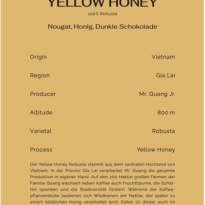 YELLOW HONEY | ESPRESSO