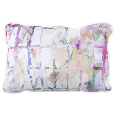 VELVET CUSHION 30X45CM LEBRIJA VENICE WITH ZIPPER 45X30CM, 100% POLY╔STER ST20199