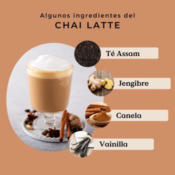 Thé Noir Chai Latte Bio 100g 5