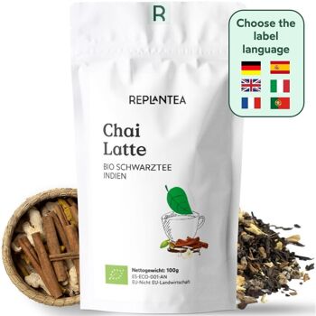 Thé Noir Chai Latte Bio 100g 1