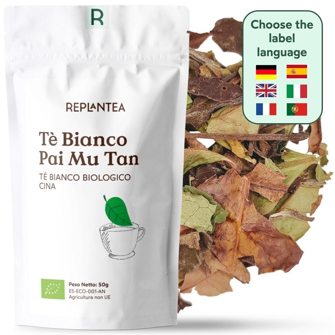 Tè Bianco Pai Mu Tan Biologico 50g