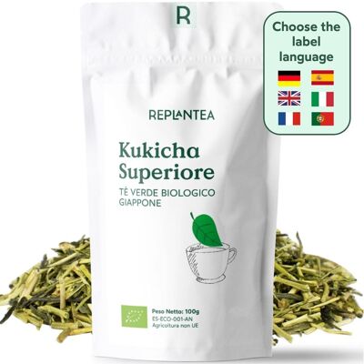 Thé vert Kukicha supérieur biologique 100g