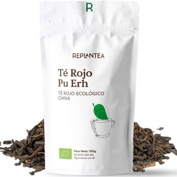 Thé Rouge Pu Erh Bio 100g 2