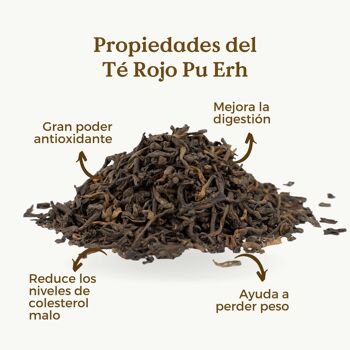 Thé Rouge Pu Erh Bio 100g 6