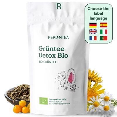 Organic Detox Green Tea 100g