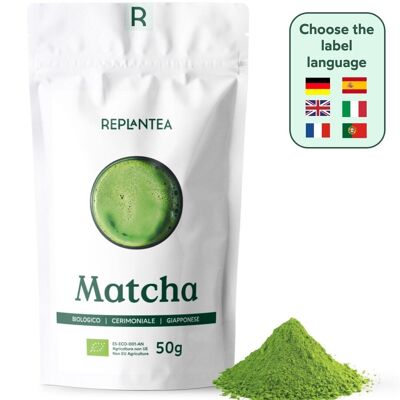 Organic Japanese Ceremonial Matcha Tea 50g