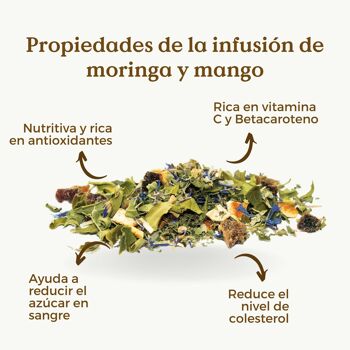 Infusion Moringa et Mangue Bio 100g 6