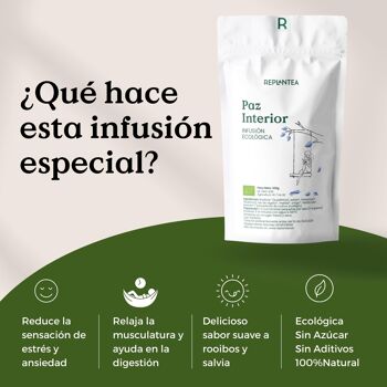 Infusion Paix Intérieure Bio 100g 4