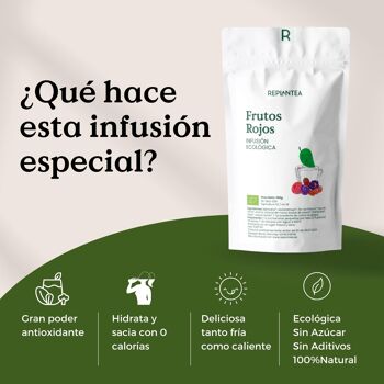 Infusion Fruits Rouges Bio 100g 4