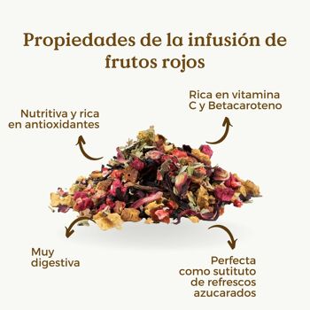 Infusion Fruits Rouges Bio 100g 6
