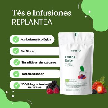 Infusion Fruits Rouges Bio 100g 8