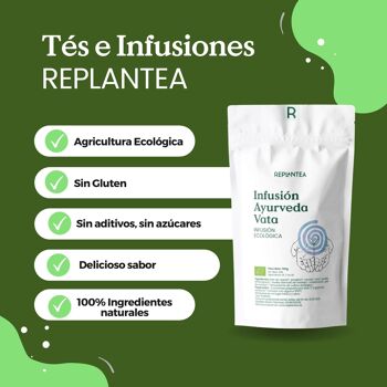 Infusion Ayurvéda Vata Bio 100g 7