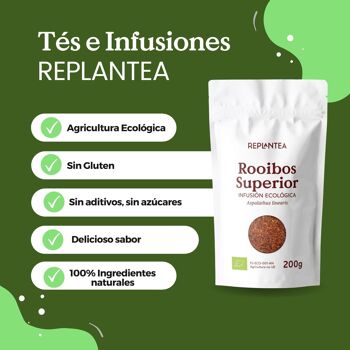 Rooibos Pur Bio Qualité Supérieure 200g 6