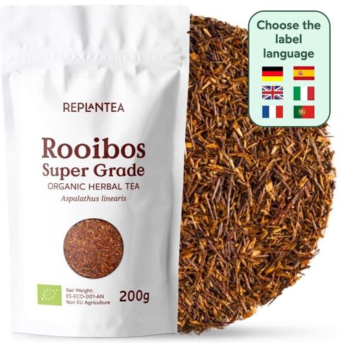 Rooibos Puro Calidad Superior Ecológico 200g