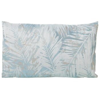 COUSSIN 30X50CM POLYESTER BLEU CLAIR AVEC FERMETURE ÉCLAIR 30X50CM ST50514 1