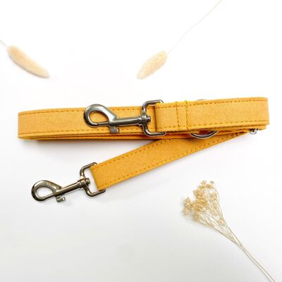 Yellow Cotton Multiposition Leash