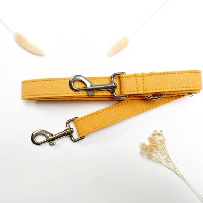 Yellow Cotton Multiposition Leash
