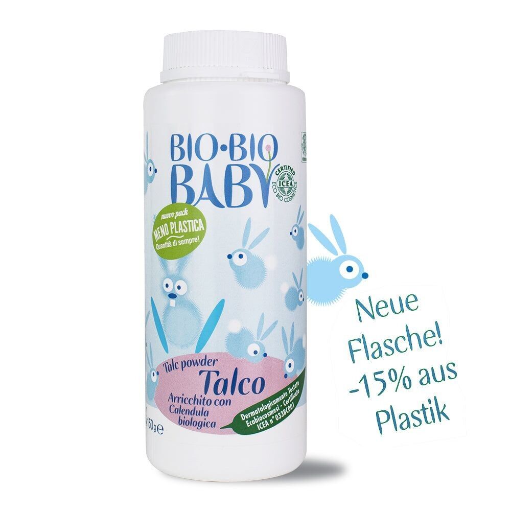 Talco in polvere arricchito con calendula biologica 150g