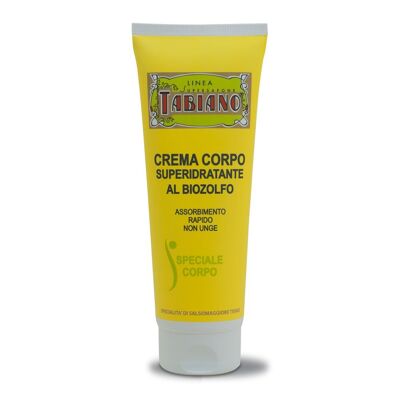 Crema corporal súper hidratante con azufre orgánico 250ml