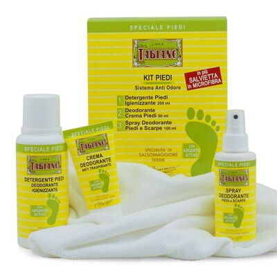 Foot Anti-Odor System KIT (3 products for a complete and effective routine)