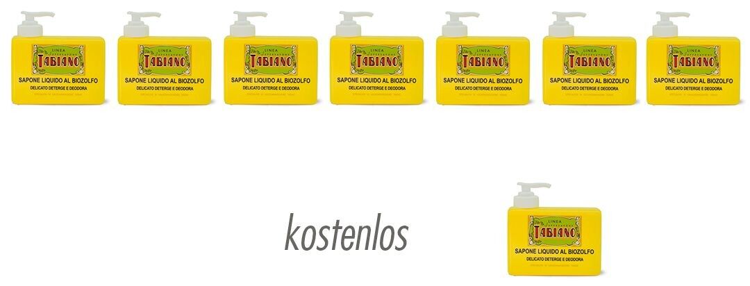 Flüssig Seife mit Bio Schwefel 8 x 250ml