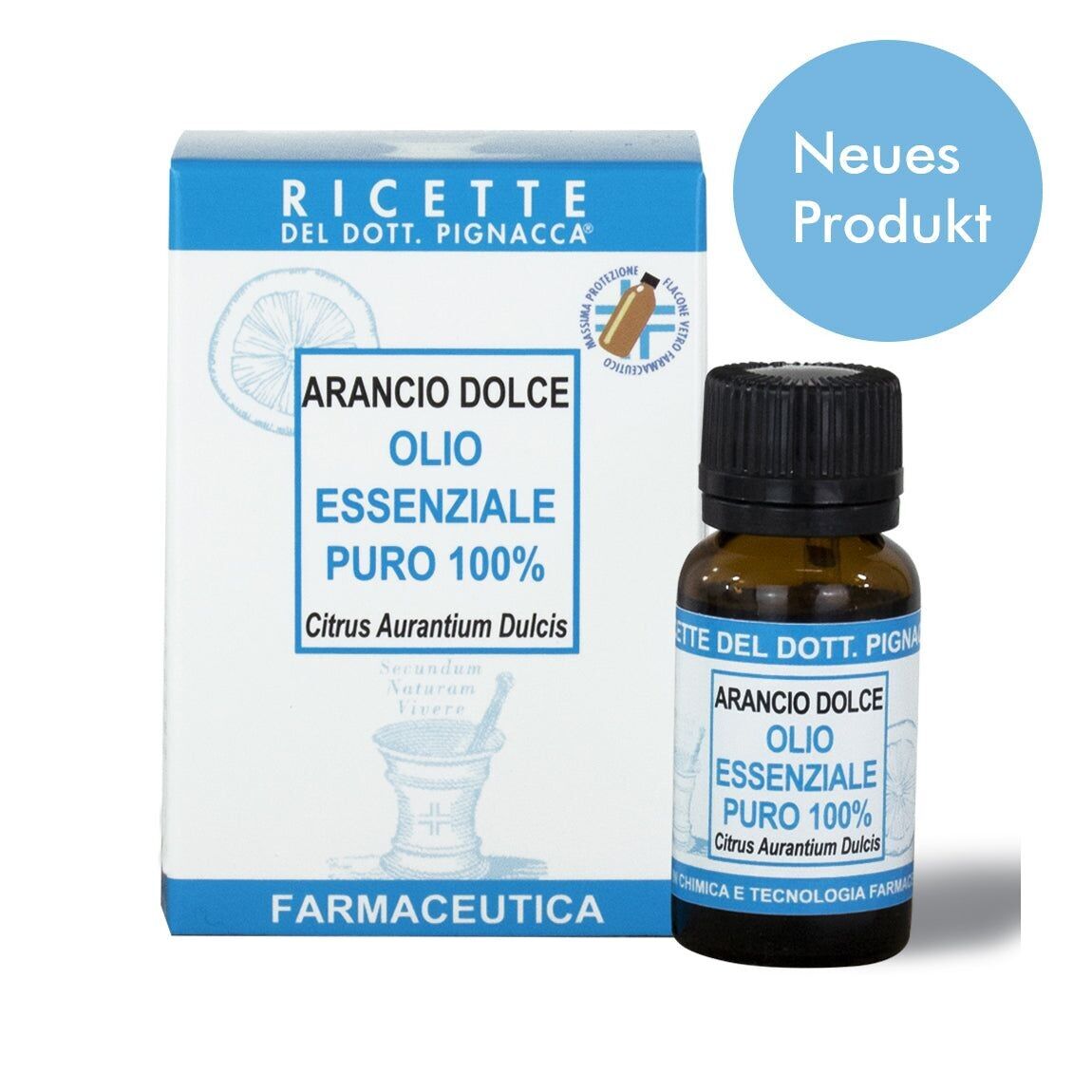 Olio essenziale di arancia dolce puro al 100% 10 ml