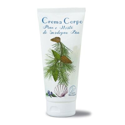 Body cream with organic pine and Sardinian myrtle 200ml