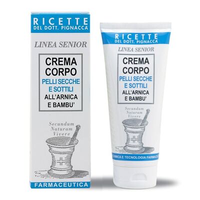 Crema corpo per pelli secche con bambù e arnica 200ml (Senza SLS!) 